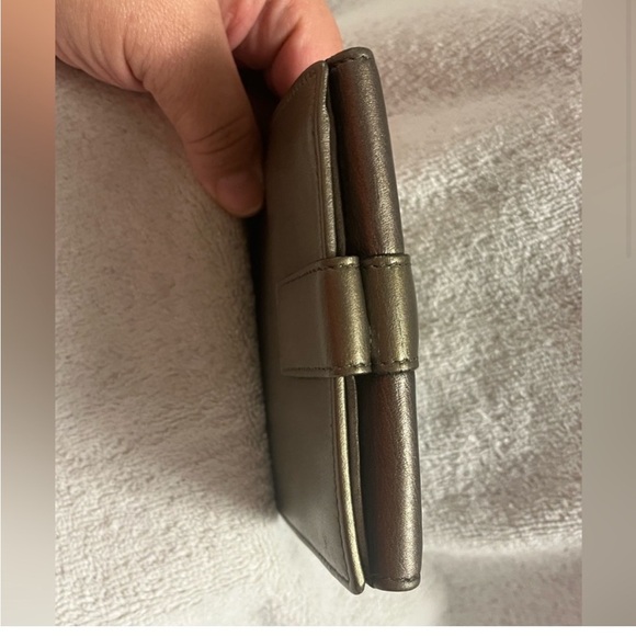 BVLGARI Metallic Brown Chandra with Leather Double Ring Flap monogram - Picture 7 of 13